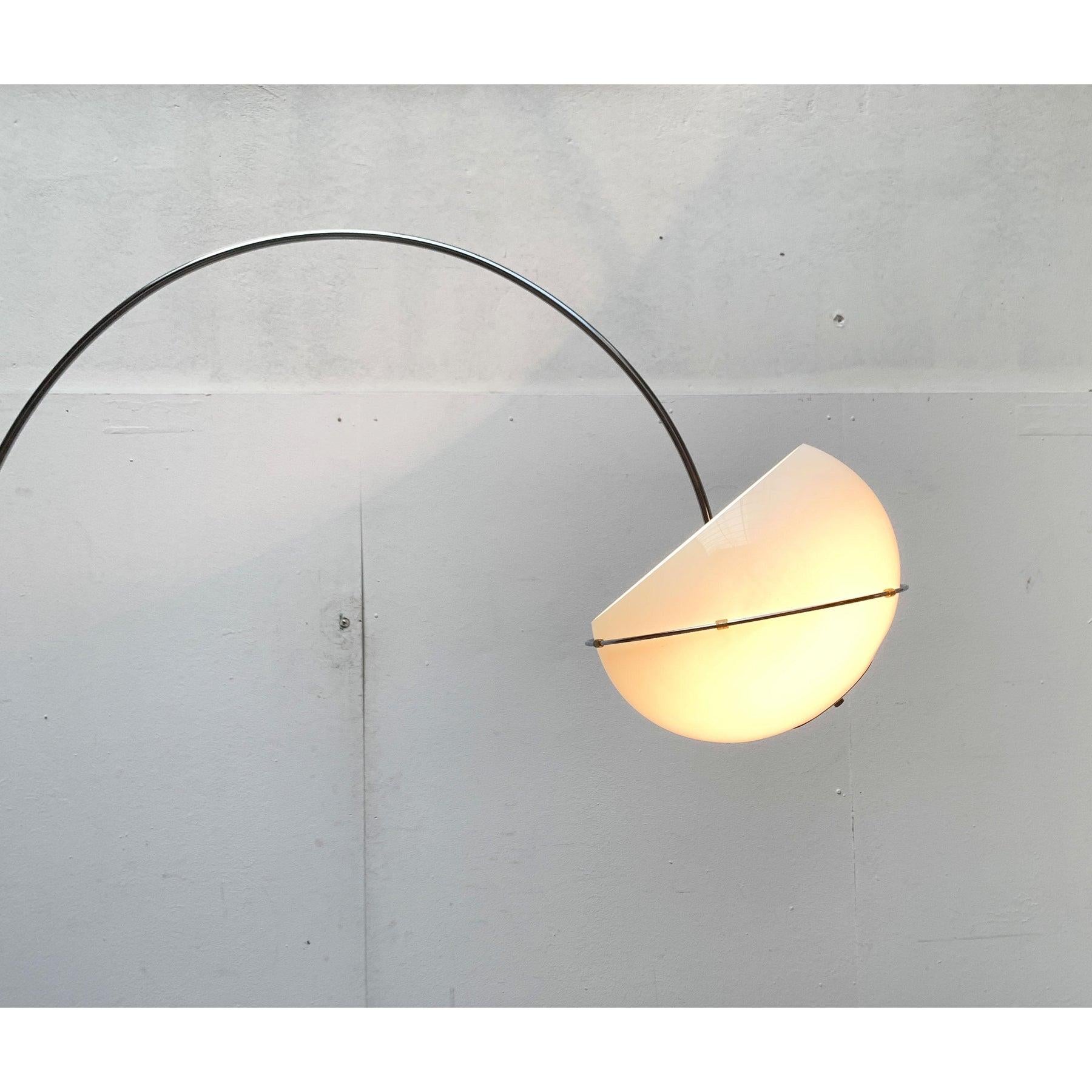 Mid-Century Space Age Arc Floor Lamp from Gepo, 1960s For Sale 2