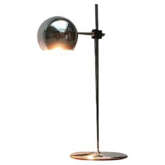 Mid-Century Space Age Kugel-Tischlampe aus Chrom von Staff, Deutschland, 1960er Jahre
