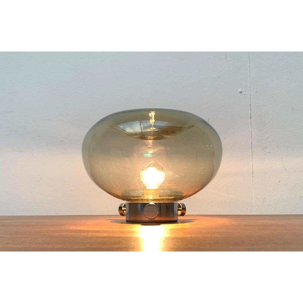 Mid-Century Modern Lampe de table en verre à ampoules de l'A Space du milieu du siècle dernier, années 1960 en vente