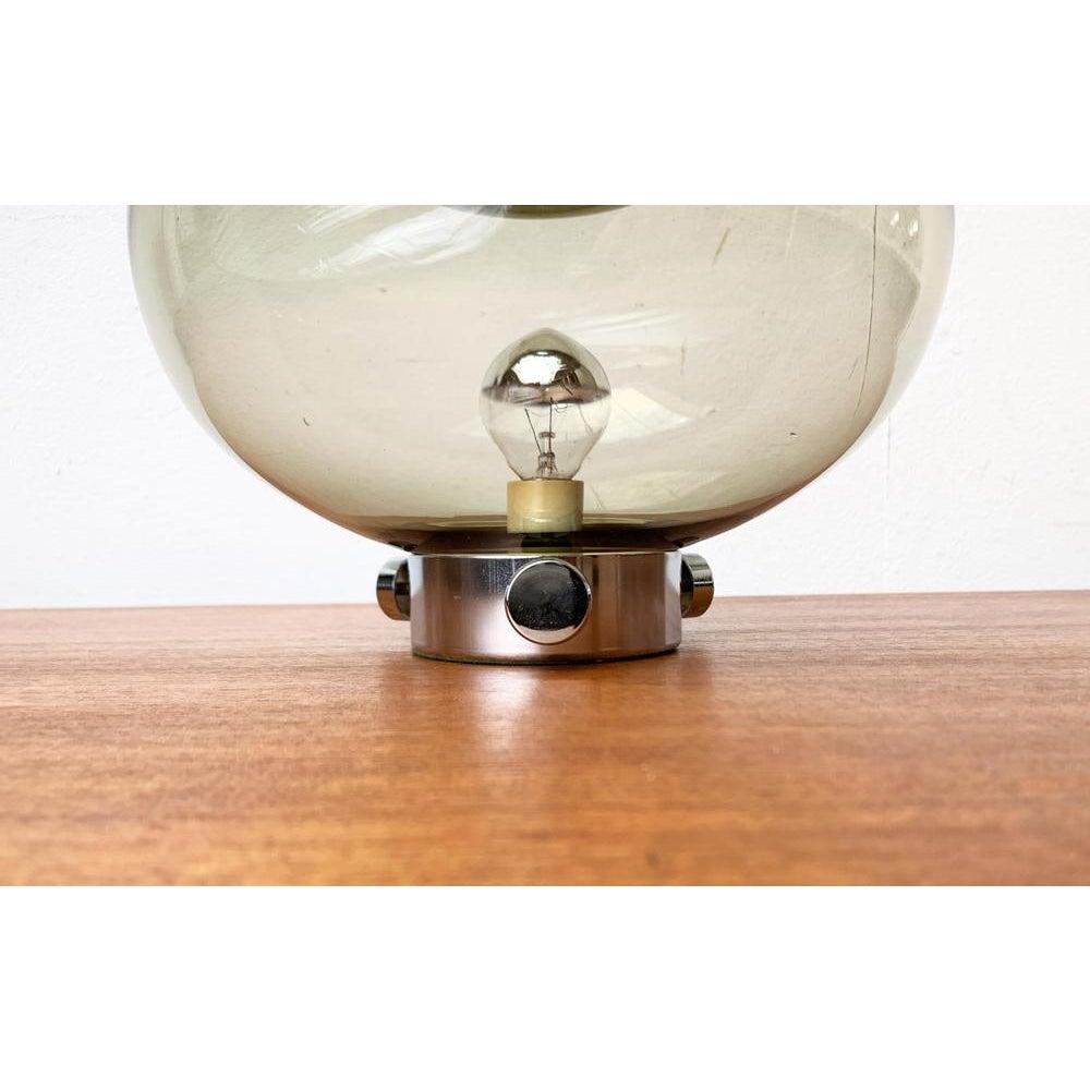 Lampe de table en verre à ampoules de l'A Space du milieu du siècle dernier, années 1960 Excellent état - En vente à Hamburg, DE