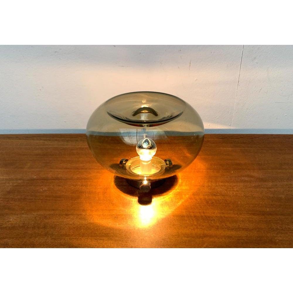 Métal Lampe de table en verre à ampoules de l'A Space du milieu du siècle dernier, années 1960 en vente