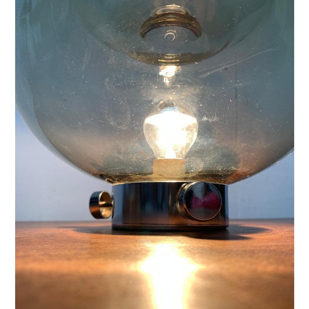 Lampe de table en verre à ampoules de l'A Space du milieu du siècle dernier, années 1960 en vente 1