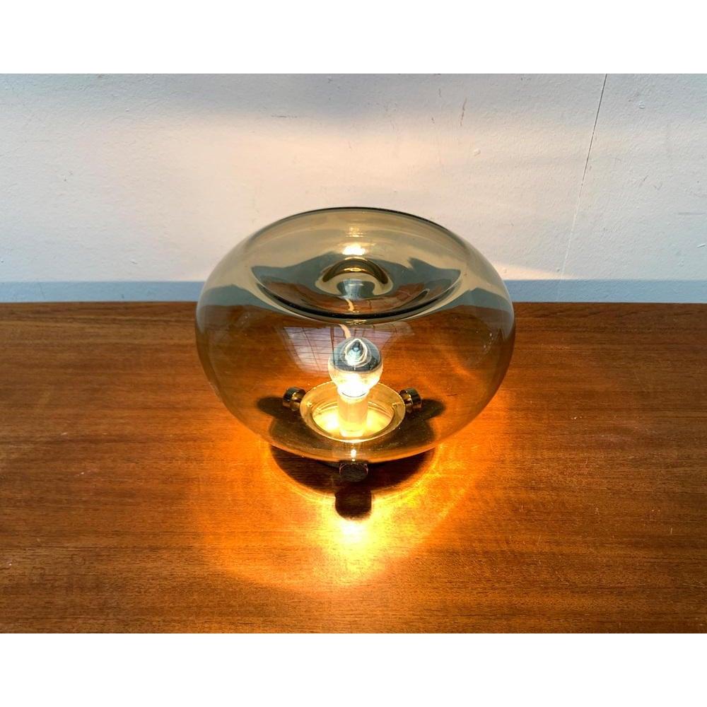 Lampe de table en verre à ampoules de l'A Space du milieu du siècle dernier, années 1960 en vente 2