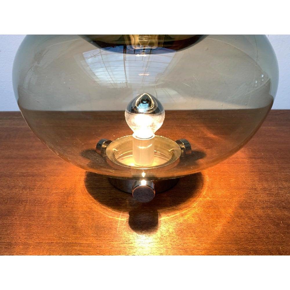 Lampe de table en verre à ampoules de l'A Space du milieu du siècle dernier, années 1960 en vente 3