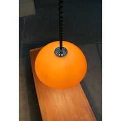 Mid-Century Space Age Cabras Pendant Lamp by Luigi Massoni for Guzzini, 1960s