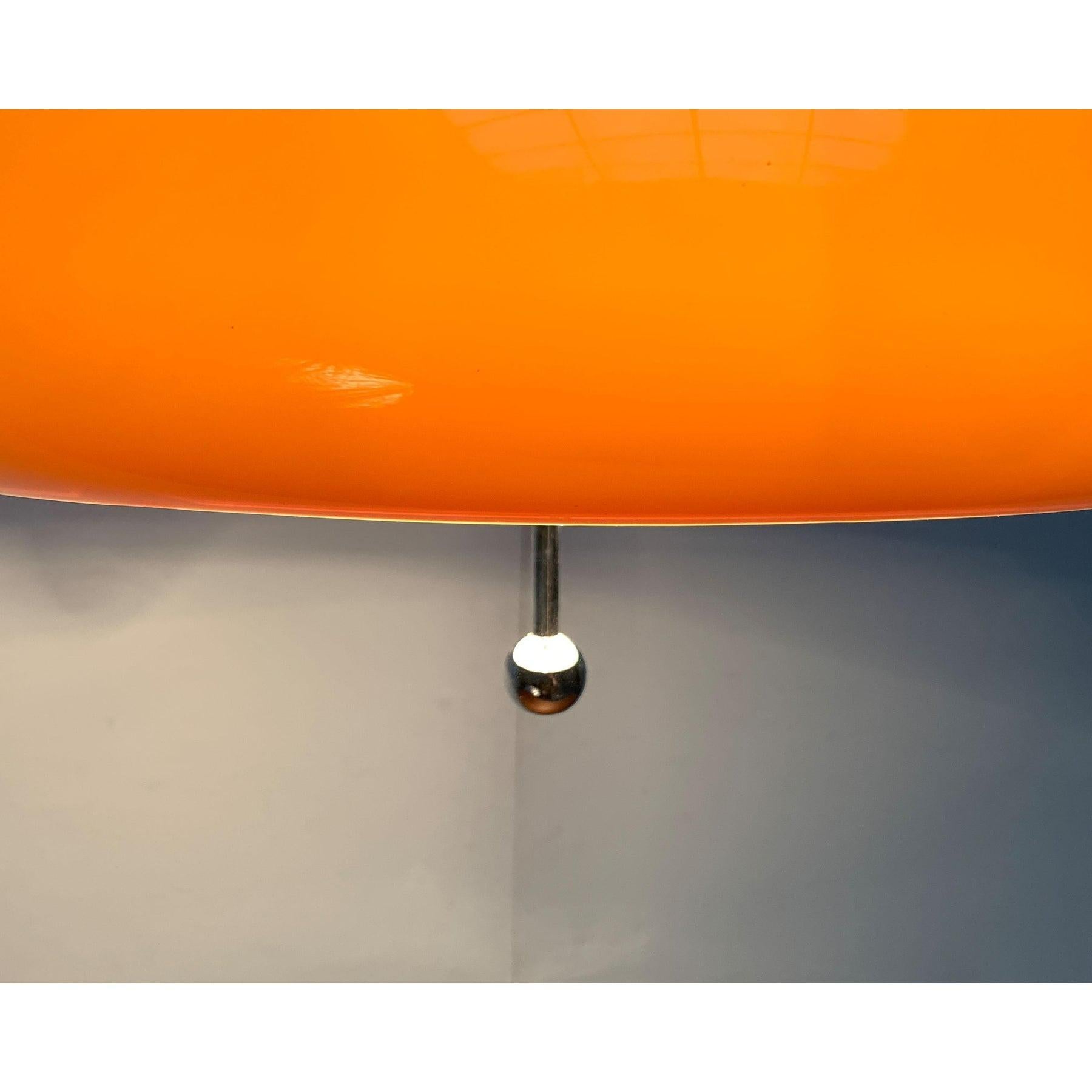 20ième siècle Lampe suspendue Cabras de l'ère spatiale du milieu du siècle dernier par Luigi Massoni pour Guzzini, années 1960 en vente