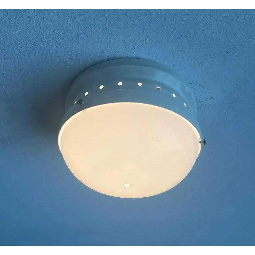 Mid-Century Modern Mid-Century Space Age Ceiling Lamp by Gianemilio, Pietro & Anna Monti, 1950s For Sale