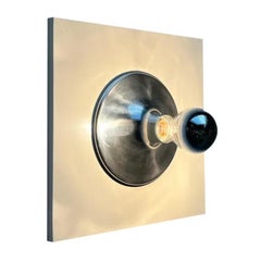 Mid-Century Space Age Ceiling or Wall Panel Lamp, 1960s