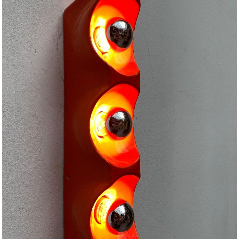 Lampada da parete in ceramica A Space AGE di metà secolo, anni '60 in vendita 4