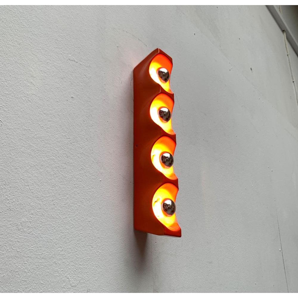 Lampada da parete in ceramica A Space AGE di metà secolo, anni '60 in vendita 6