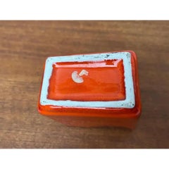 Space Age-Kaminvase aus der Jahrhundertmitte aus Keramik von Sicart, Italien, 1960er Jahre