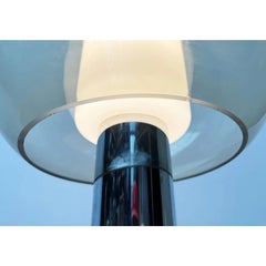 Mid-Century Space Age Chrome and Glass Globe Table or Floor Lamp, 1960s