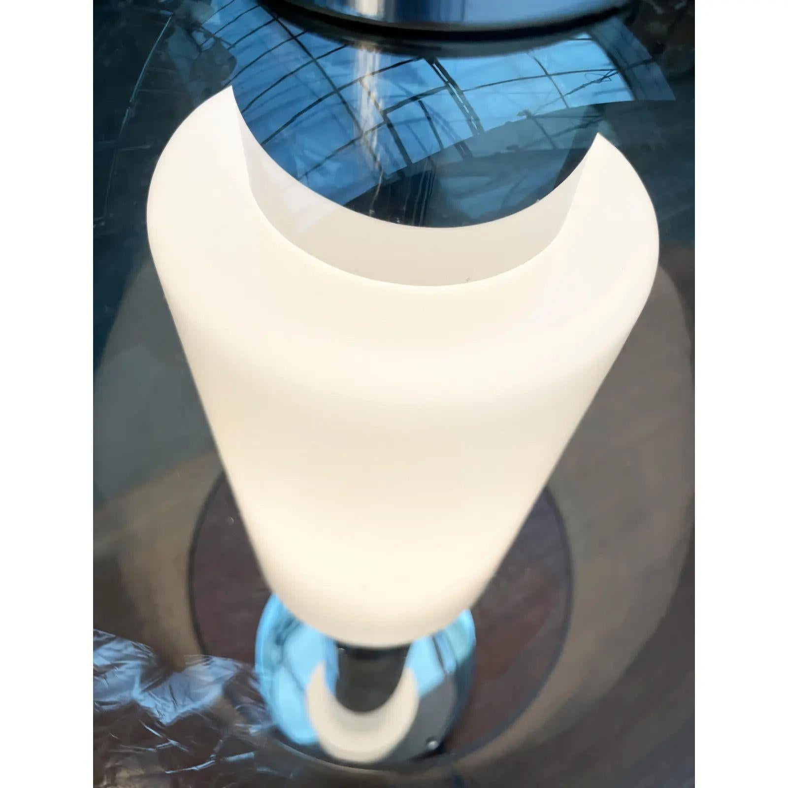 Lampe de table ou lampadaire Space A Space Chrome et verre, années 1960 en vente 1