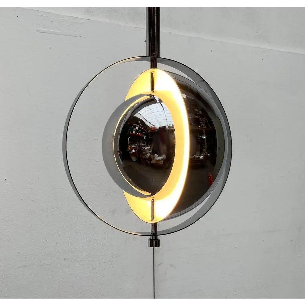 Lampada da soffitto The Eclipse Chrome di metà secolo, anni '60 in vendita 1