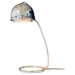 Lampe de bureau Space and AGE Chrome Eyeball avec base Looping