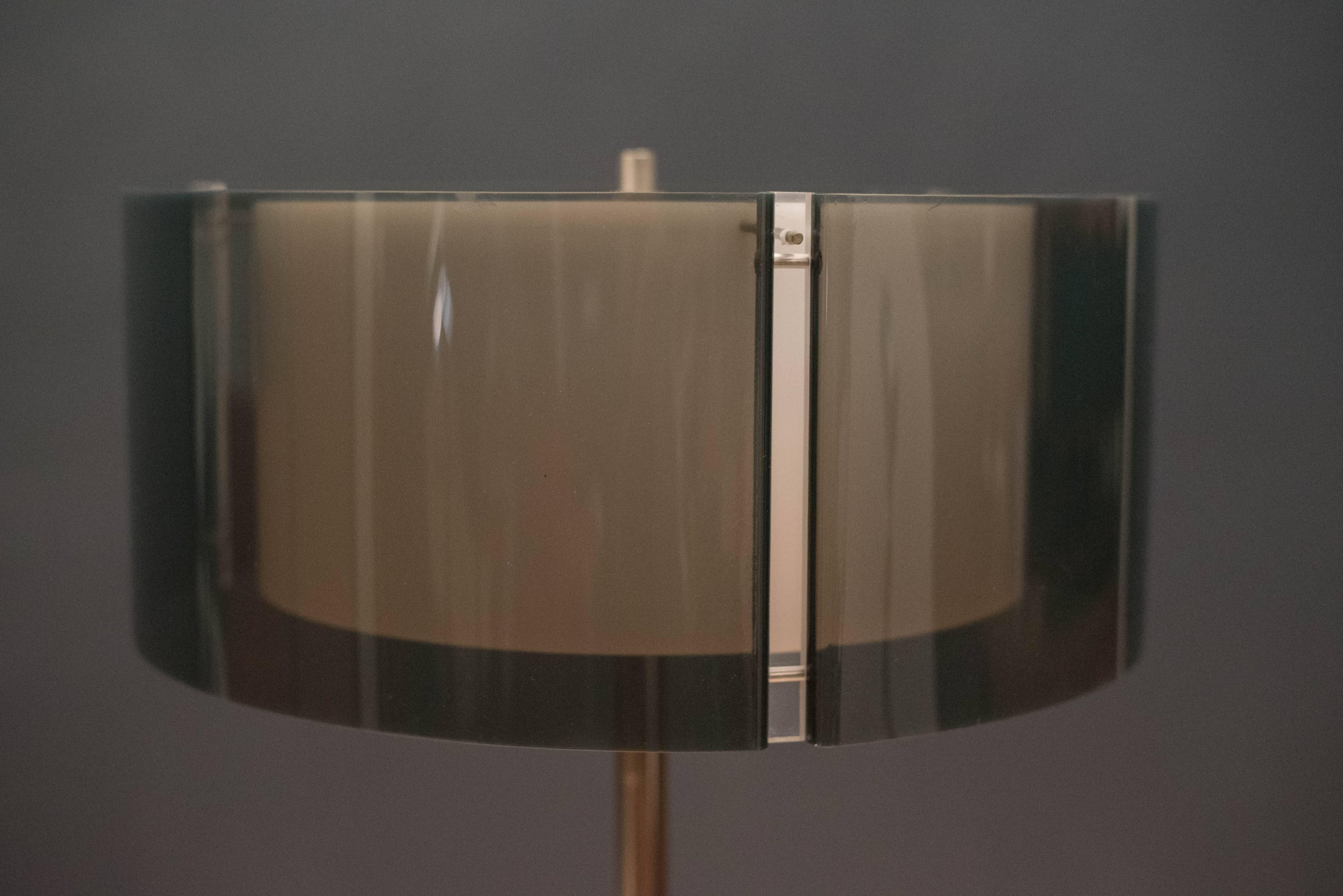 Midcentury Space Age Chrome Floor Lamp by Laurel In Good Condition In San Jose, CA