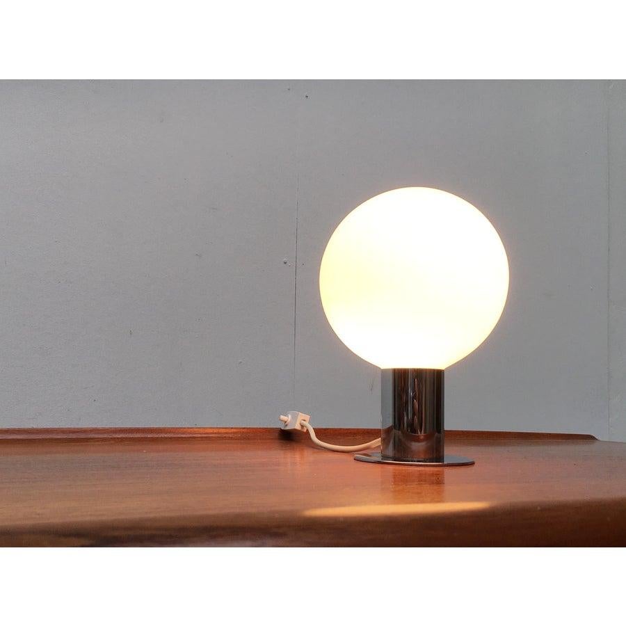 Lampe de table Space and Chrome et verre du milieu du siècle dernier en vente 5