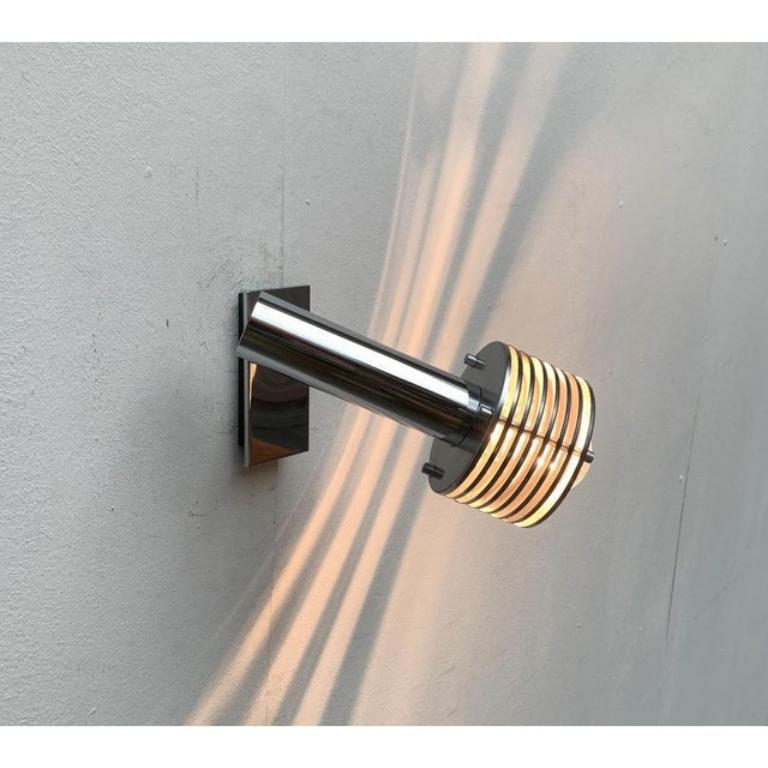 Lampada da parete in cromo Space AGE, 1960 in vendita 5
