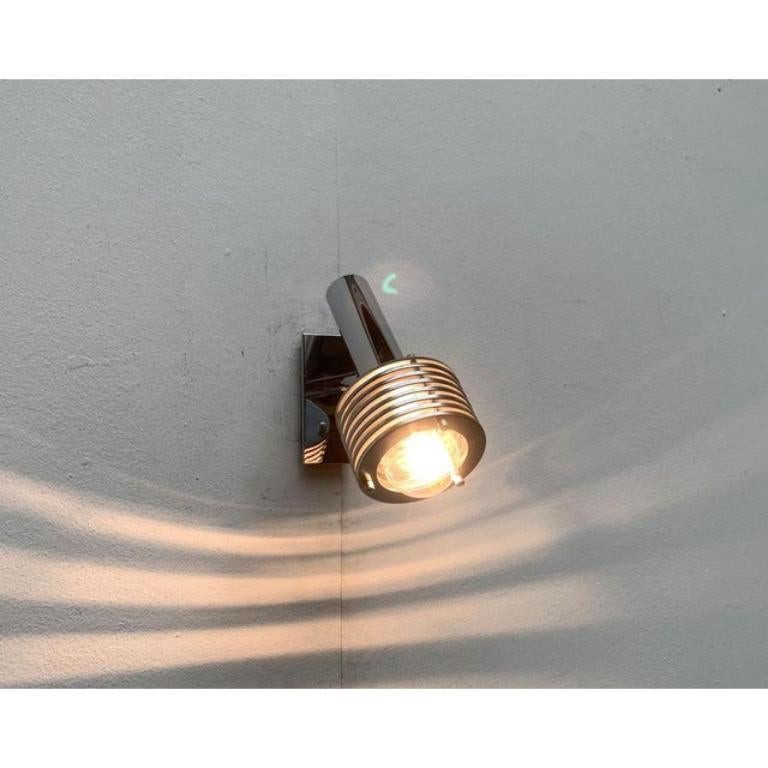 Metallo Lampada da parete in cromo Space AGE, 1960 in vendita