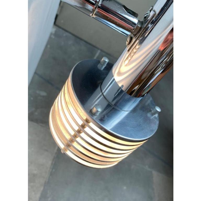 Lampada da parete in cromo Space AGE, 1960 in vendita 2
