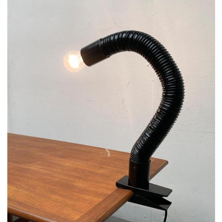 European Mid-Century Space Age Cobra Table Clamp Lamp, 1960s For Sale