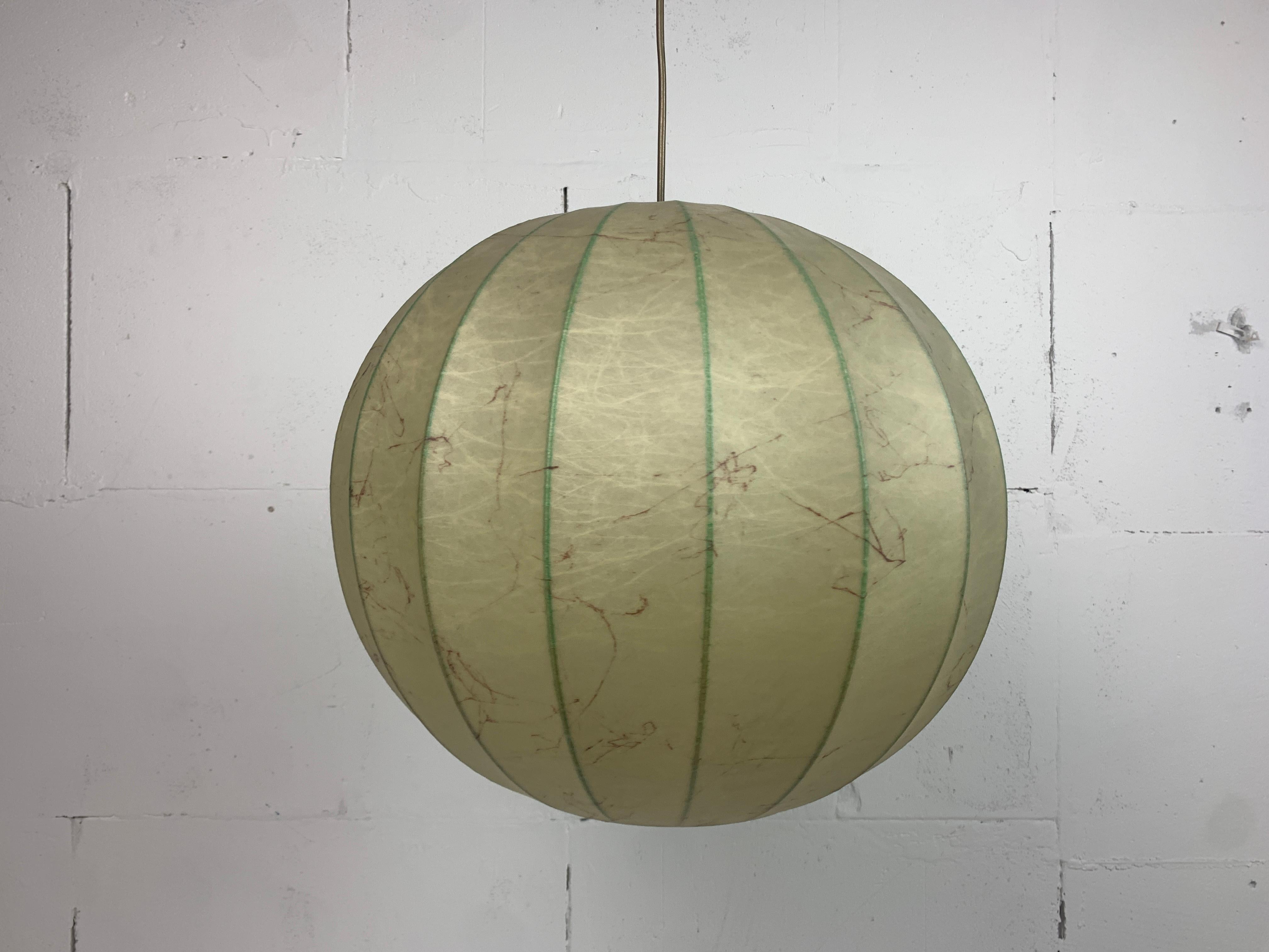 Lampada a sospensione Cocoon di metà secolo A Space AGE, 1960 in vendita 3