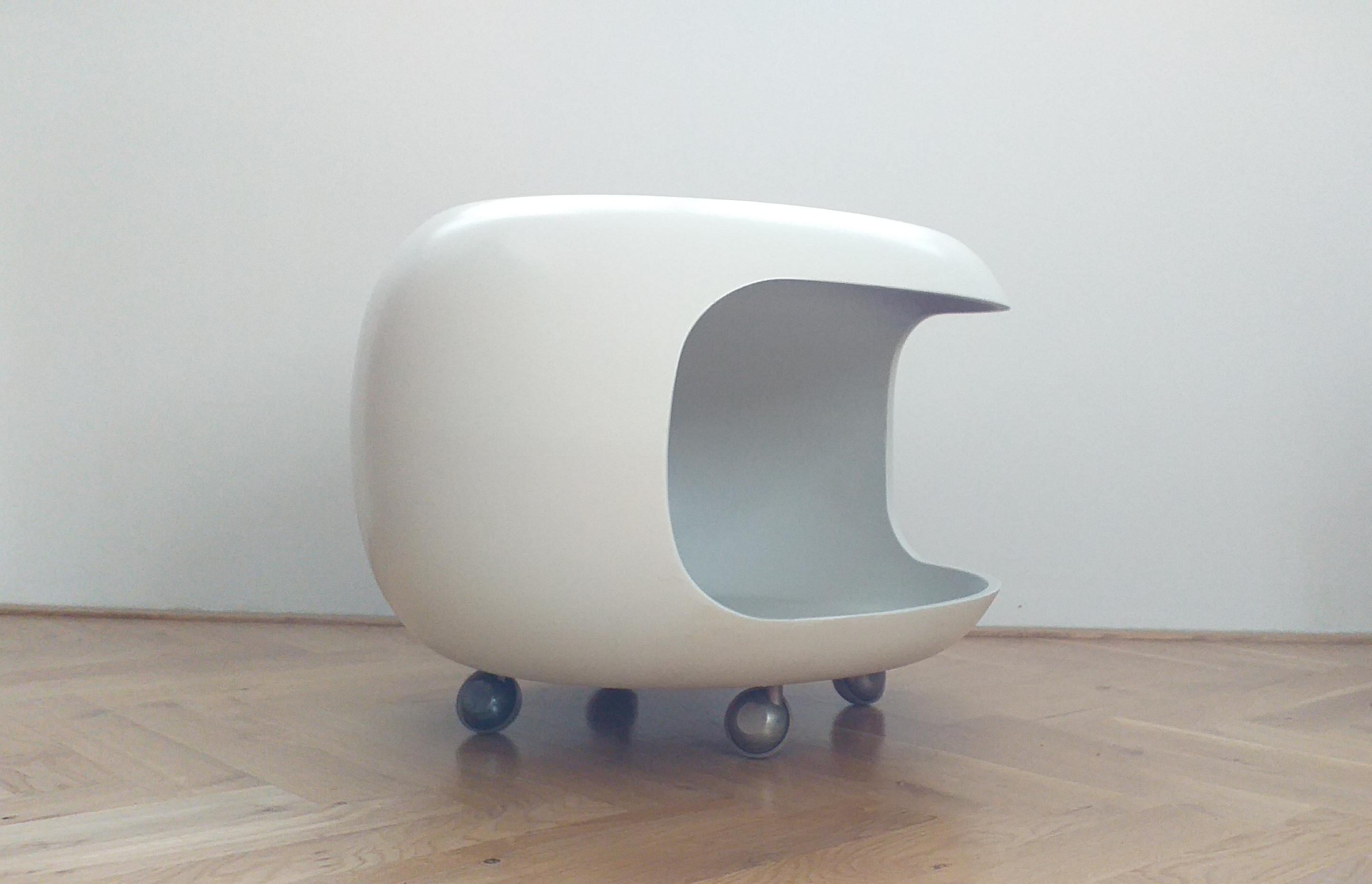 Midcentury Space Age Coffee or Side Table, 1970s 2