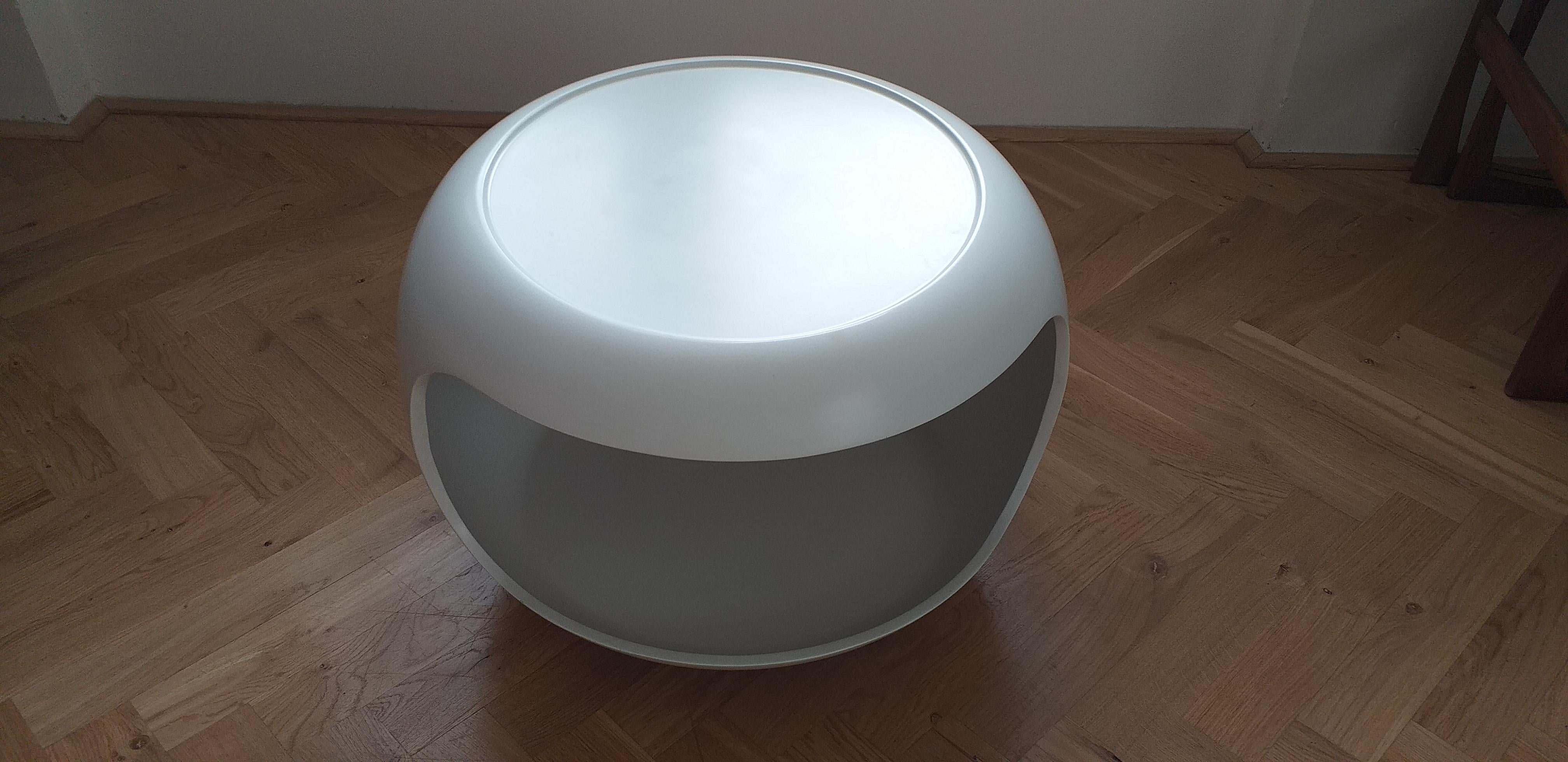 space age side table