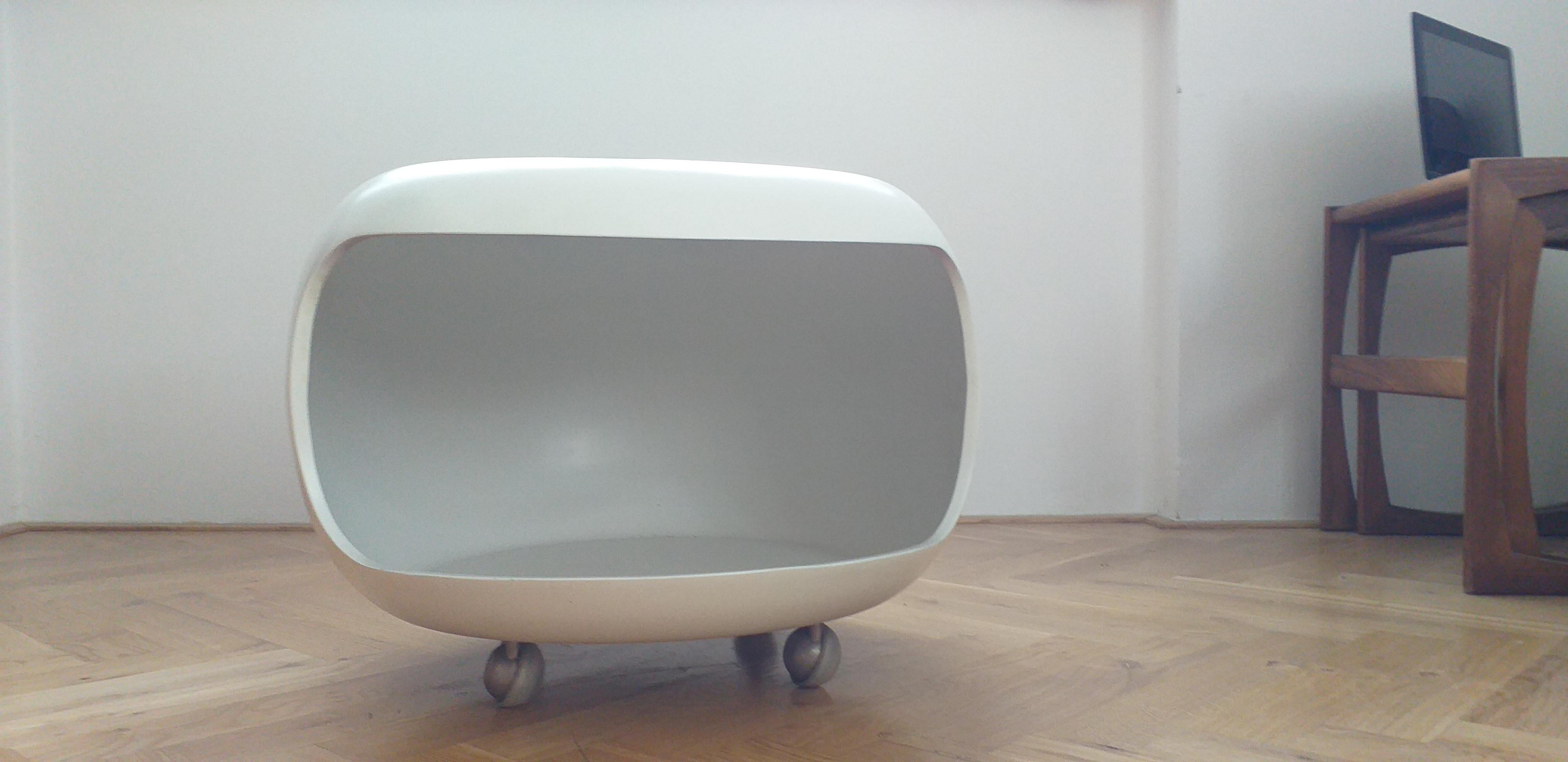 space age coffee table