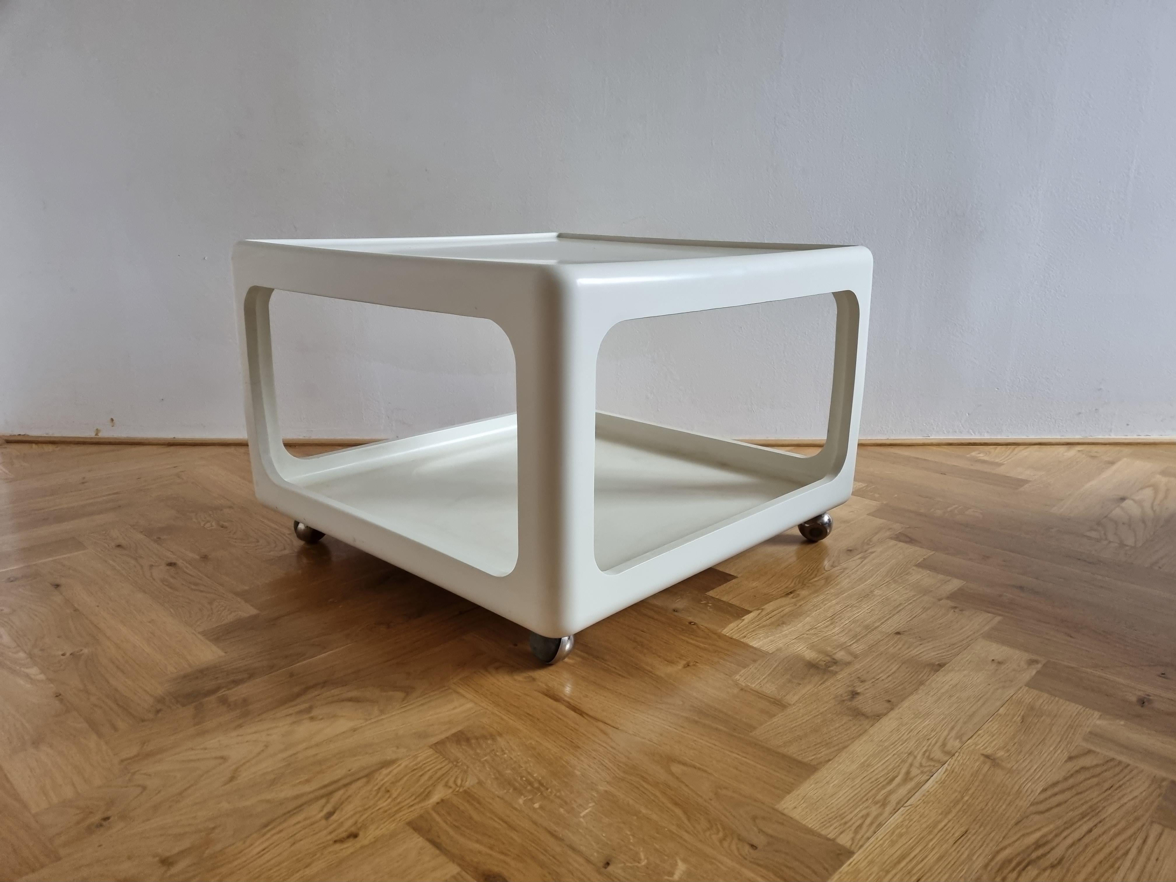 Mid-Century Space Age Coffee Table, Peter Ghyczy and Ernst Moeckl, Germany, 1970 1
