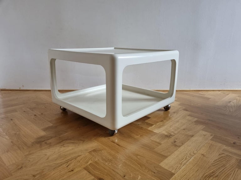 Mid-Century Space Age Coffee Table, Peter Ghyczy and Ernst Moeckl, Germany, 1970 For Sale 4