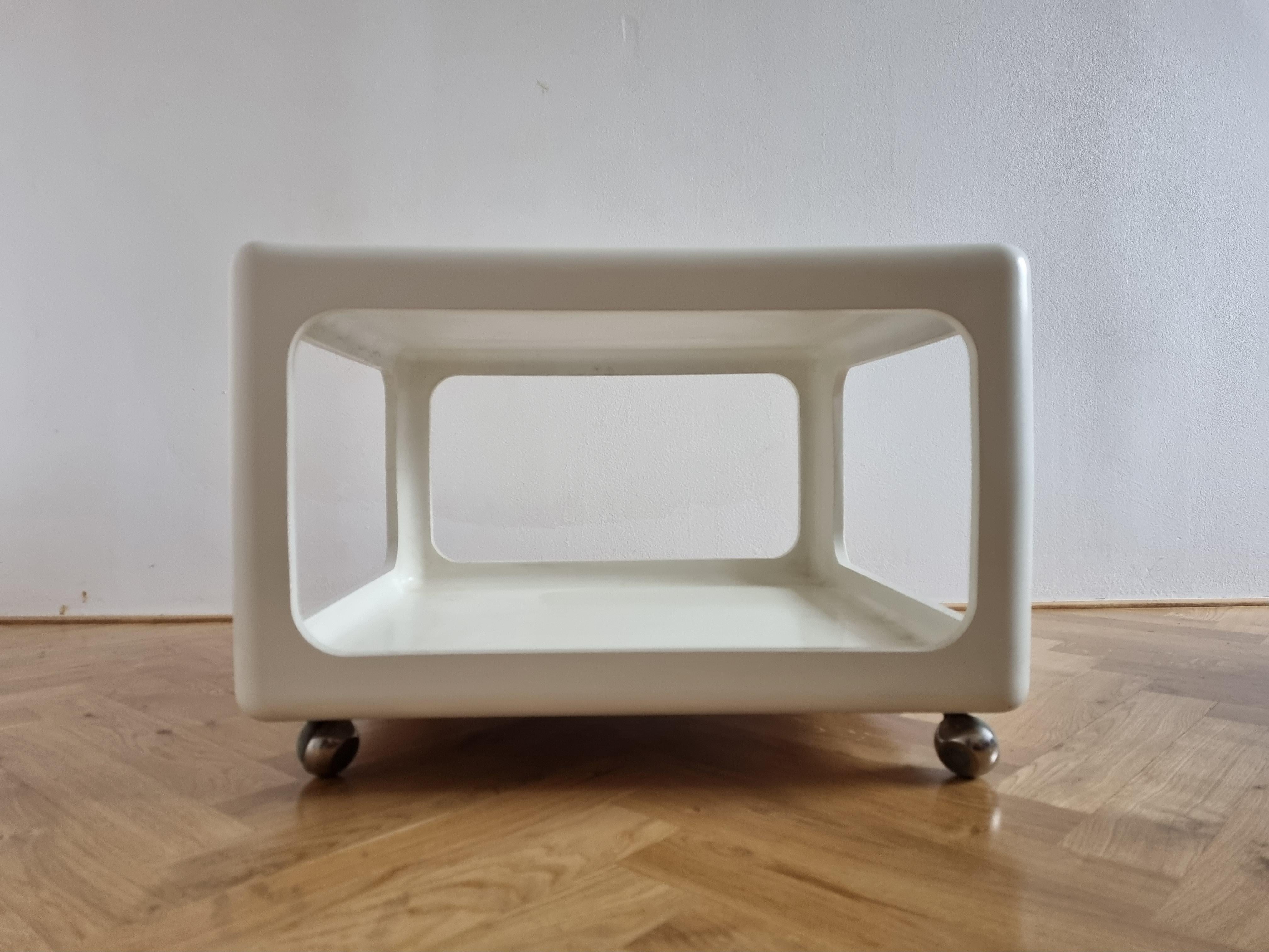 Mid-Century Modern Mid-Century Space Age Coffee Table, Peter Ghyczy and Ernst Moeckl, Germany, 1970