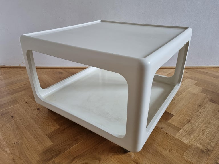 Mid-Century Space Age Coffee Table, Peter Ghyczy and Ernst Moeckl, Germany, 1970 For Sale 2