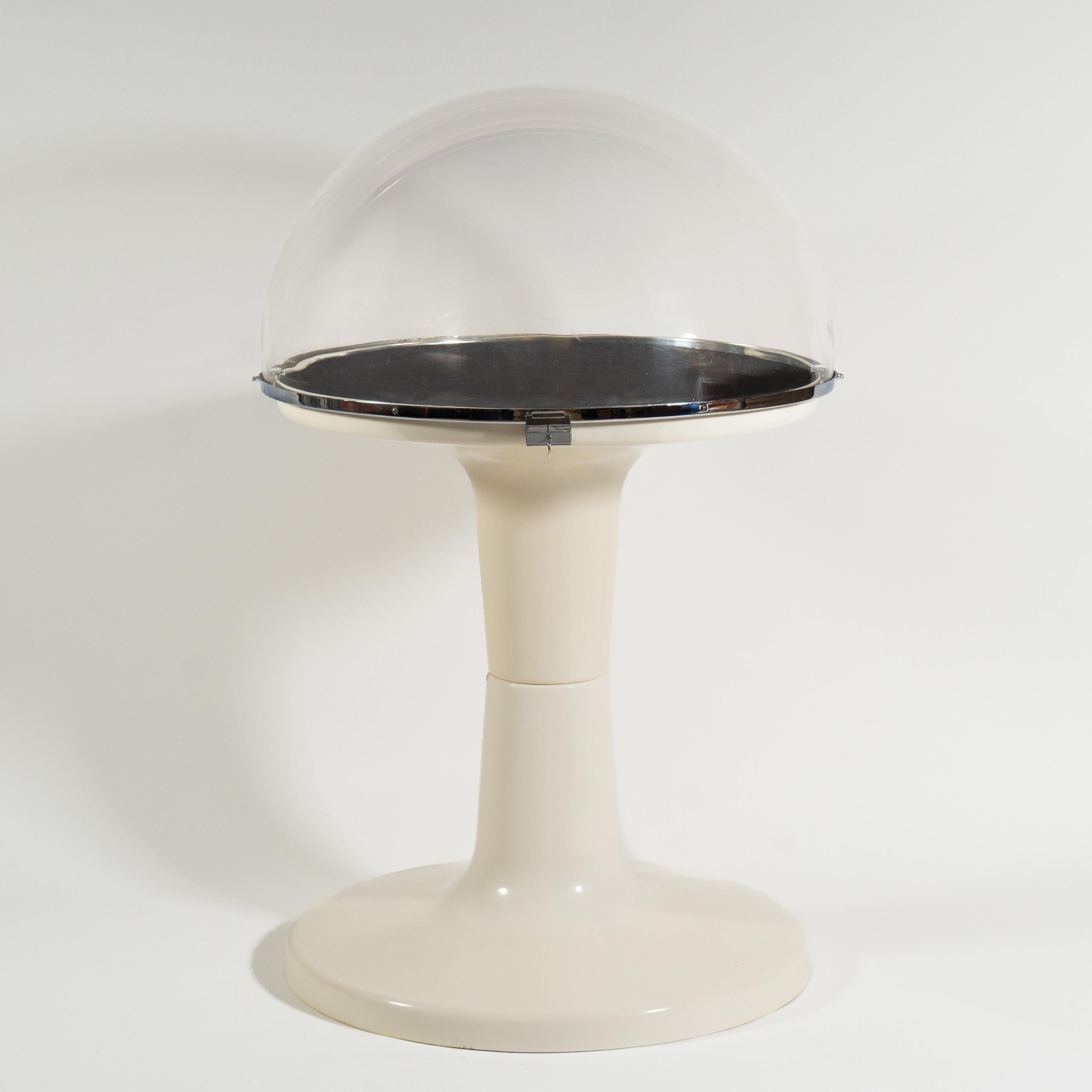 Mid Century Space Age Collectors Display Case 1960s 5