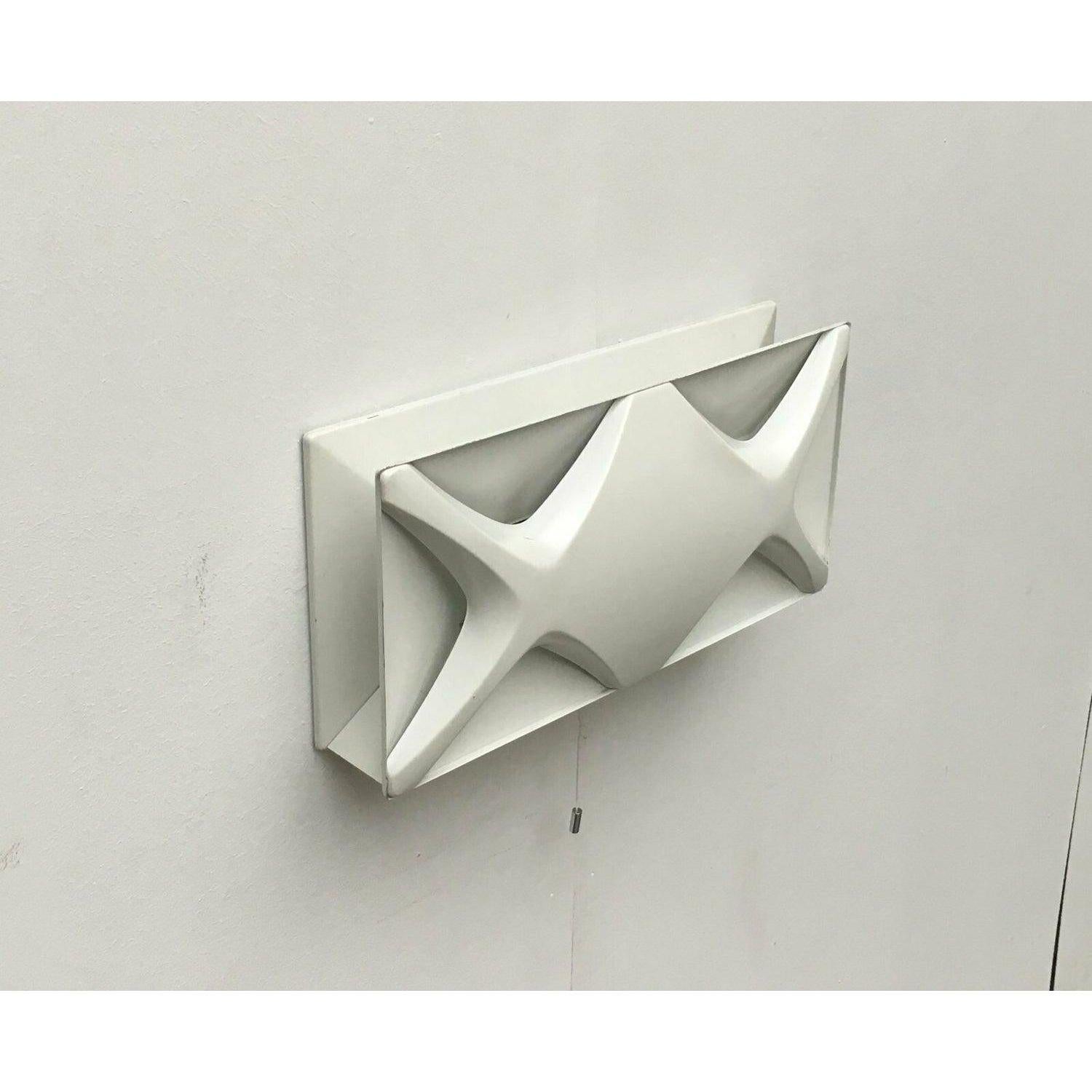 Lampada da parete in stile A Space Age Cross Oyster di Klaus Link, Germania, 1960 in vendita 5