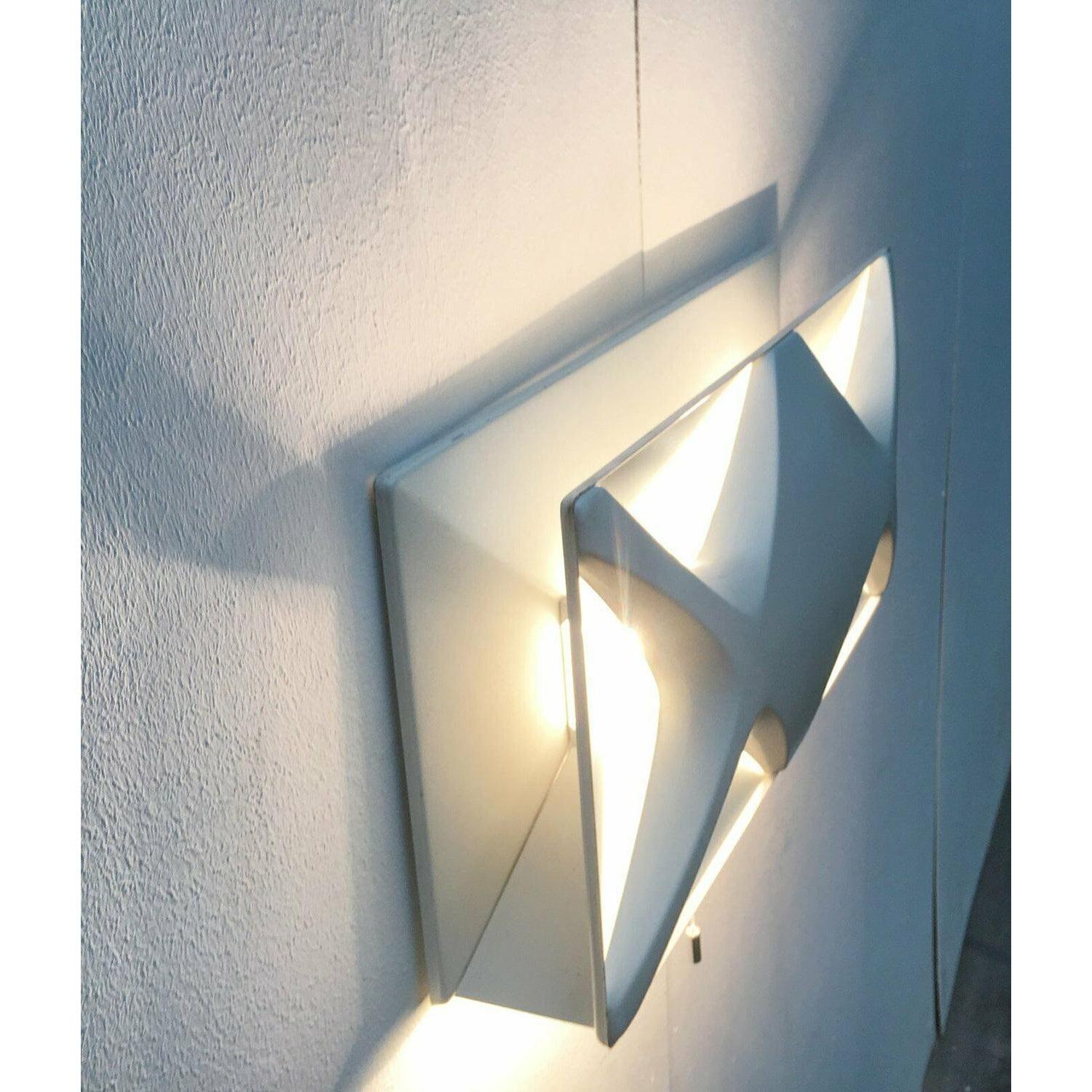 Lampada da parete in stile A Space Age Cross Oyster di Klaus Link, Germania, 1960 in vendita 2