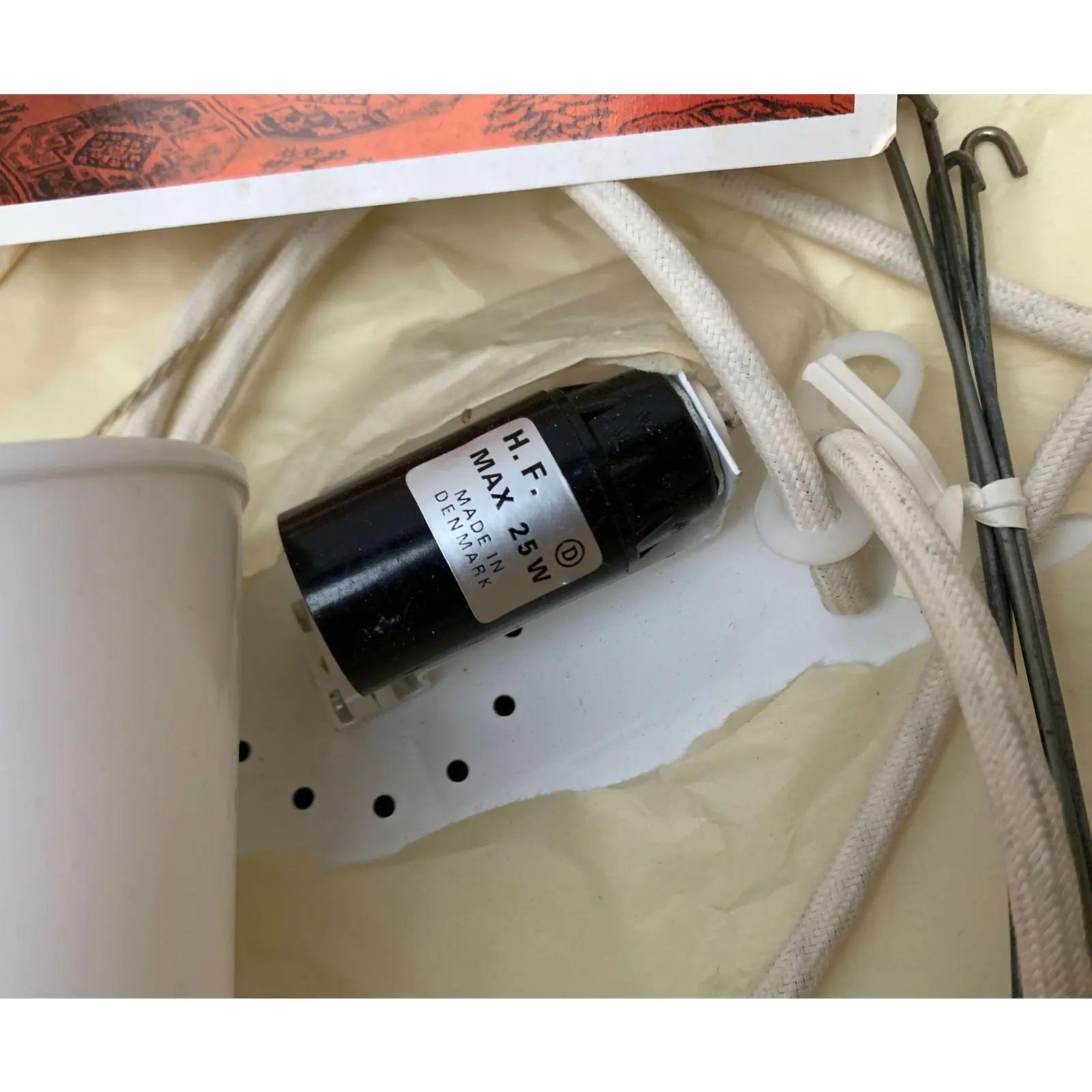 20ième siècle Lampe à fleurs danoise RS 37 de l'ère spatiale du milieu du siècle dernier par Poul Cadovius pour Cado, années 1960 en vente