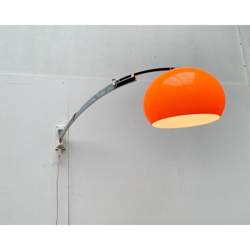 Lampada da parete ad arco estensibile di metà secolo A Space Age, anni '60 in vendita 2