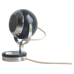 Mid Century Space age Eyeball Table Lamp By Veneta Lumi, Italy 70s