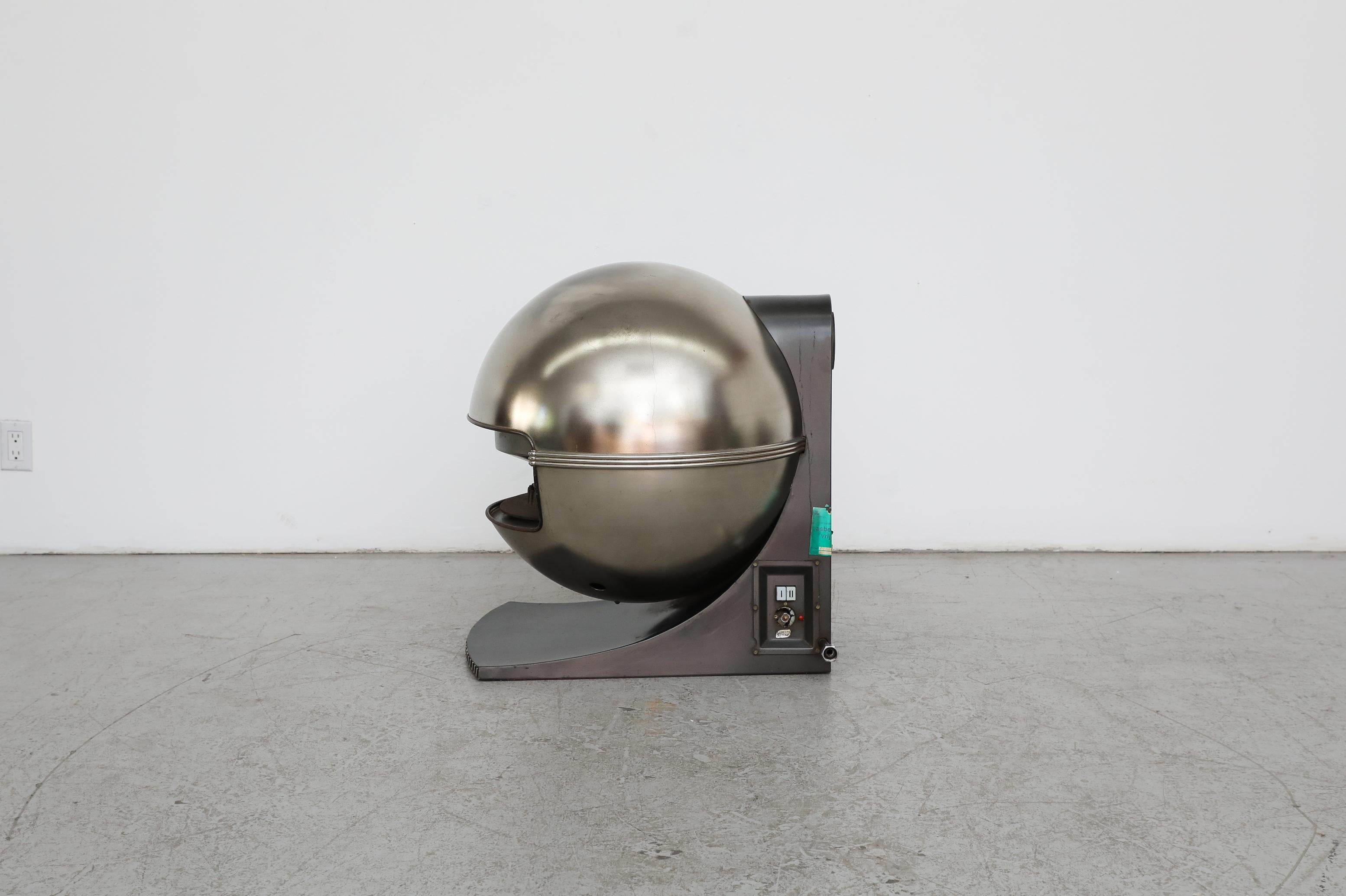 Dutch Mid-Century Space Age Fireplace by Richard Wolthekker, 1965 For Sale
