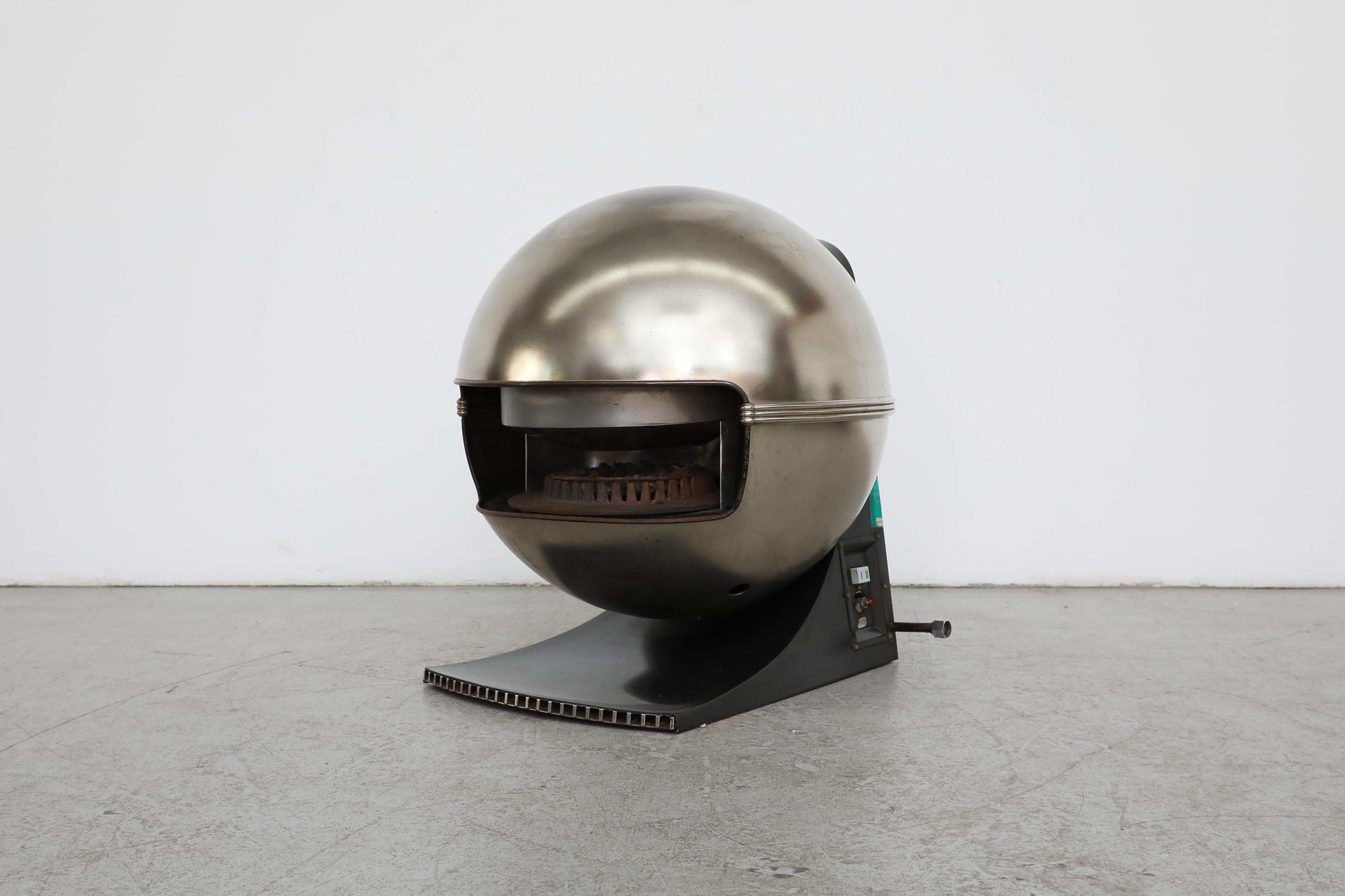 Mid-20th Century Mid-Century Space Age Fireplace by Richard Wolthekker, 1965 For Sale