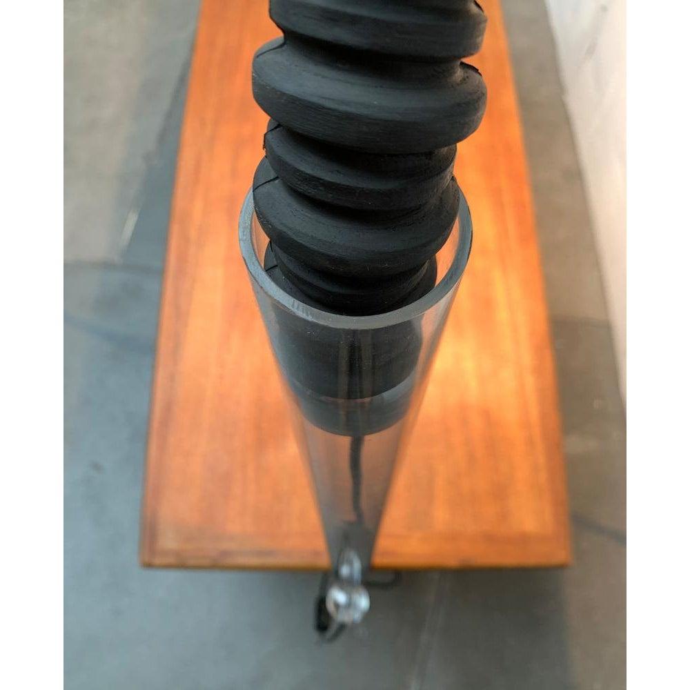 Mid-Century Space Age Flexible Rubber Hose Table Clamp Lamp from Cosack, 1960s For Sale 1