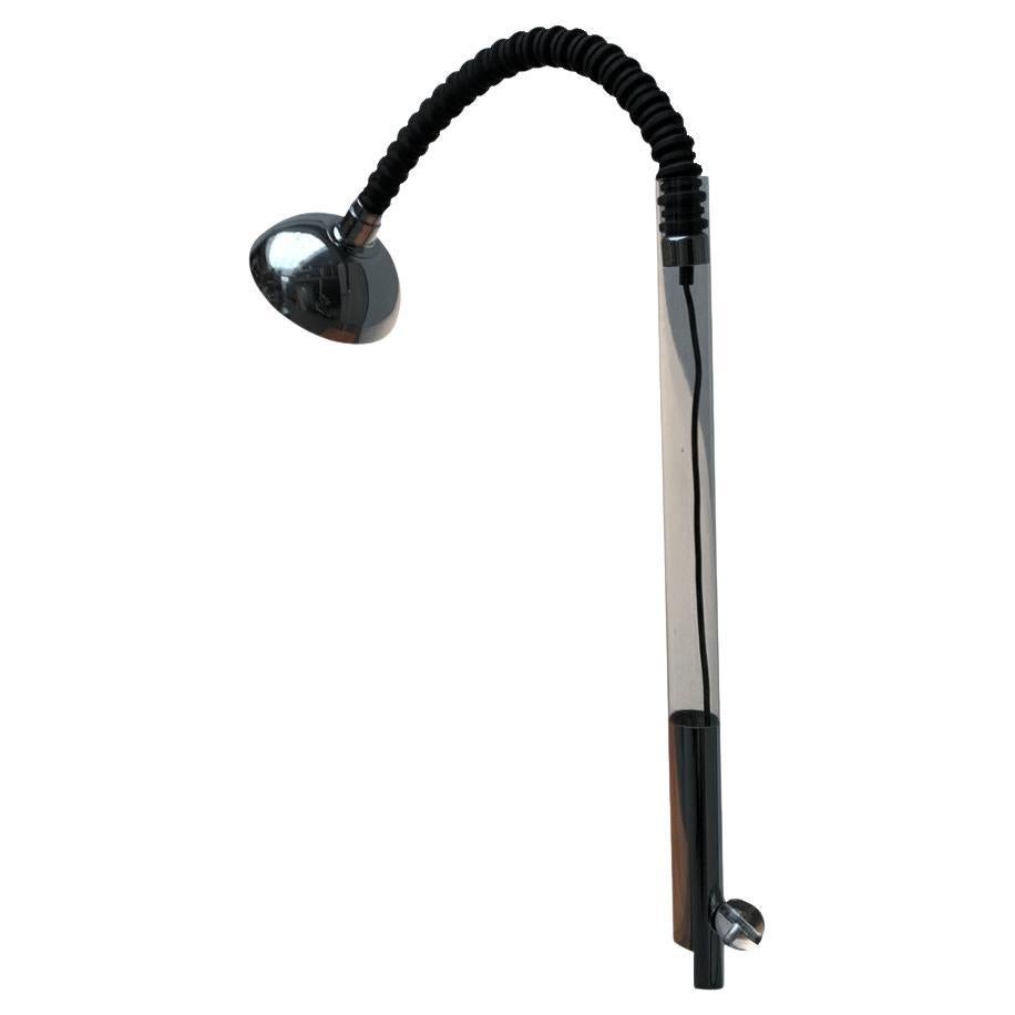 Mid-Century Space Age Flexible Rubber Hose Table Clamp Lamp from Cosack, 1960s