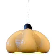 Mid Century Space Age Flower Pendant Lamp by Herda, 1970s