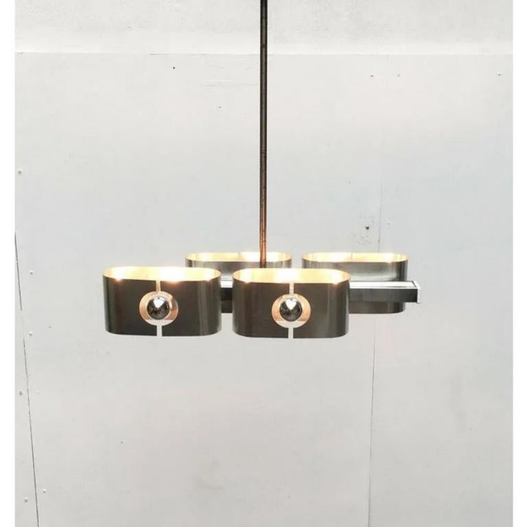 Lampada da soffitto francese di metà secolo in stile Space AGE, anni '60 in vendita 5