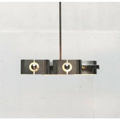 Mid-Century Space Age French Ceiling Lamp, 1960s