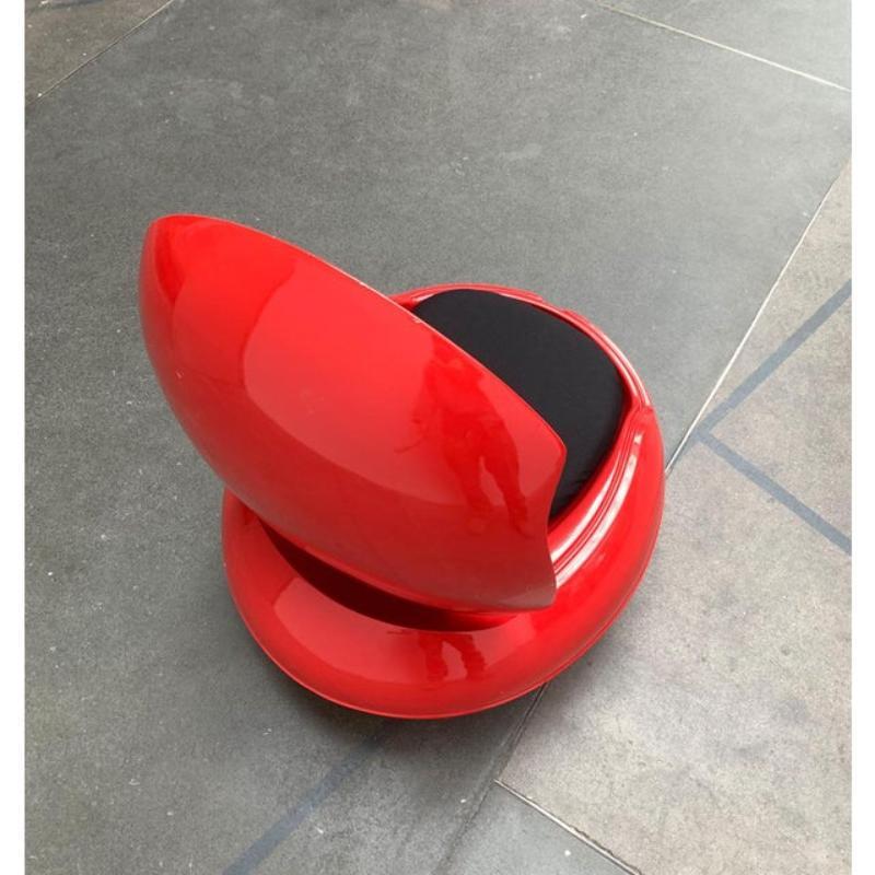 Mid-Century Space Age Garden Egg Chair Senftenberg Ei by Peter Ghyczy, 1960s For Sale 5