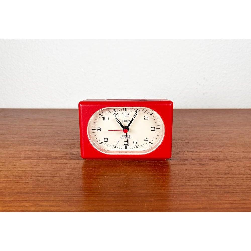 Mid-Century Space Age German Alarm Clock from Europa, 1960s For Sale 4