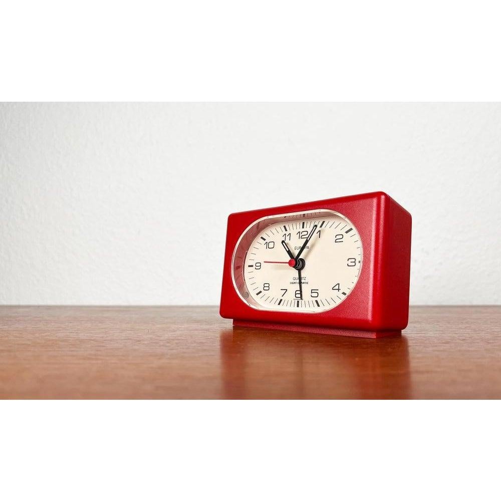 Mid-Century Space Age German Alarm Clock from Europa, 1960s For Sale 2