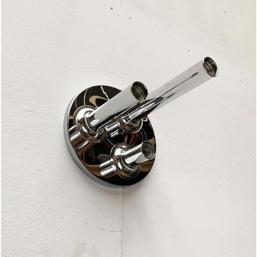 Lampada da soffitto tedesca in cromo di Cosack, metà secolo, anni '60 in vendita 4